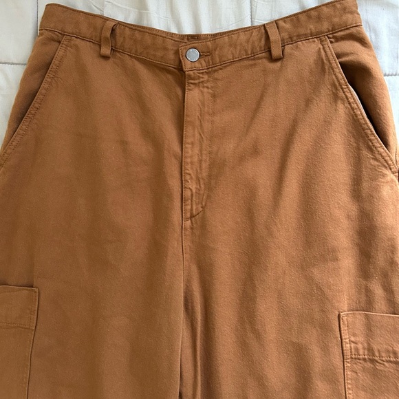 AG Adriano Goldschmied Renn Utility High Rise Barrel Pants, Womens Size 32R - Picture 2 of 7